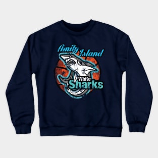 Amity Island White Sharks Crewneck Sweatshirt